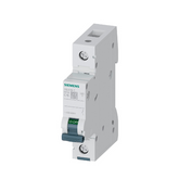 SIEMENS MCB 1 POLE MINIATURE CIRCUIT BREAKER  BREAKING CAPACITY 6kA 400V/ 1A - 2A - 4A - 6A - 10A - 16A - 20A - 25A - 32A - 40A - 50A - 63A